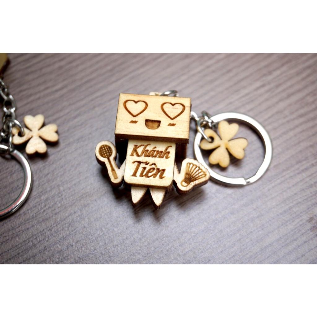 Danbo Đánh Cầu Lông, Danbo badminton Có KHẮC tên