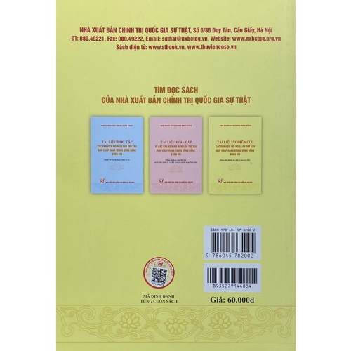 Tài liệu nghiên cứu các văn kiện Hội nghị lần thứ năm Ban chấp hành Trung ương Đảng khoá XIII