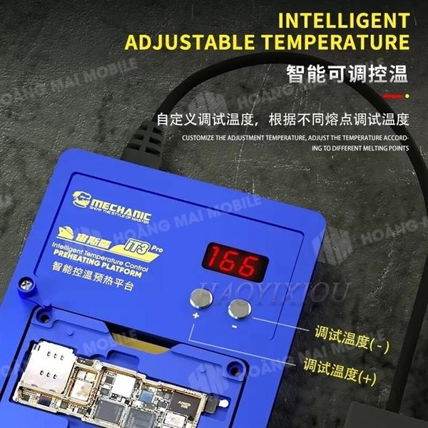Bộ đế nhiệt tách main iPhone X đến 14 Pro Max MECHANIC iT3 Pro