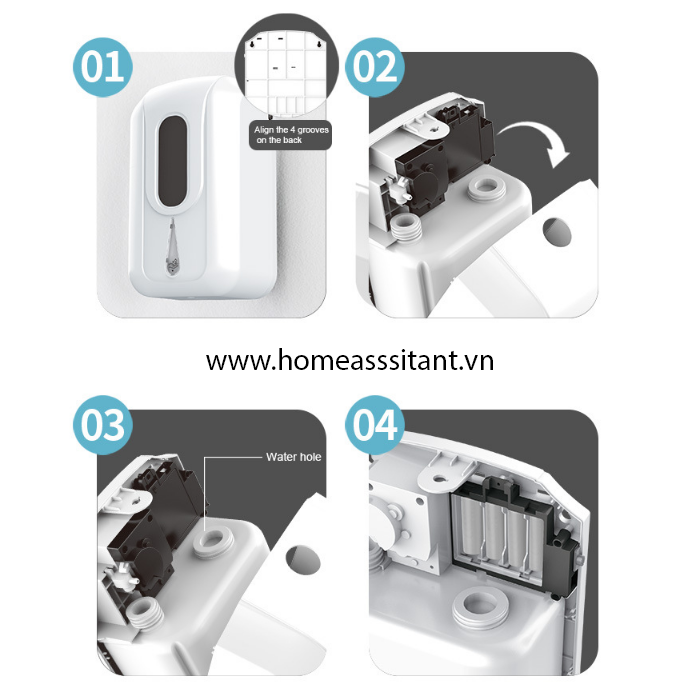 Bình Xịt Cồn Rửa Tay Diệt Khuẩn Cảm Ứng Tự Động 2L XC02