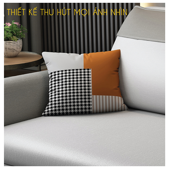 Giường Sofa Vải Sợi Nano Cao Cấp - Ghế Sofa Giường Đa Năng Có Ngăn Chứa Đồ, Khung Thép Chống Gỉ