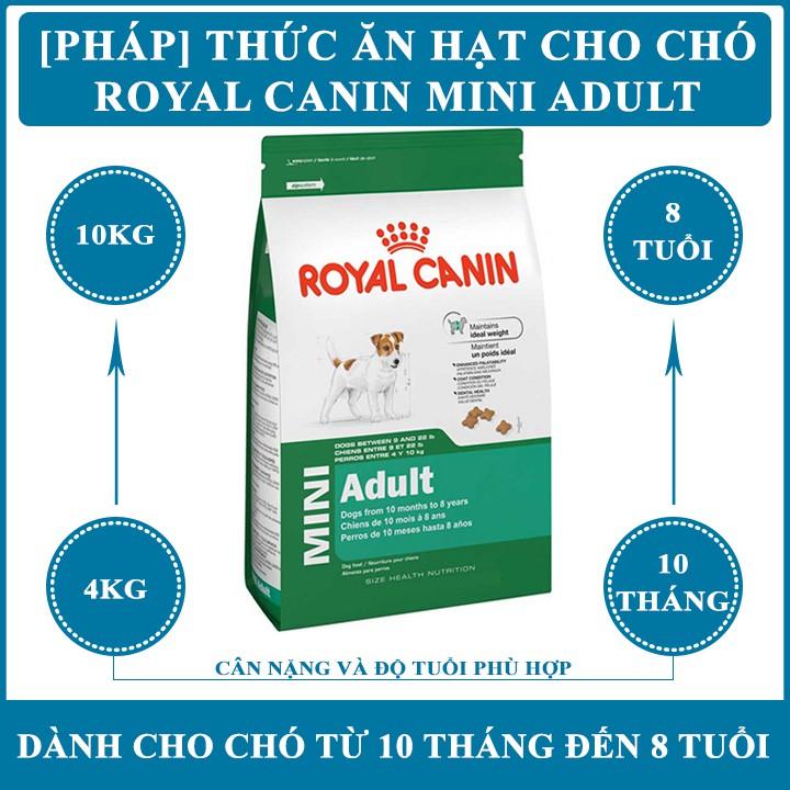 Hạt Royal Canin Mini Adult Cho Chó Trưởng Thành Giống Nhỏ