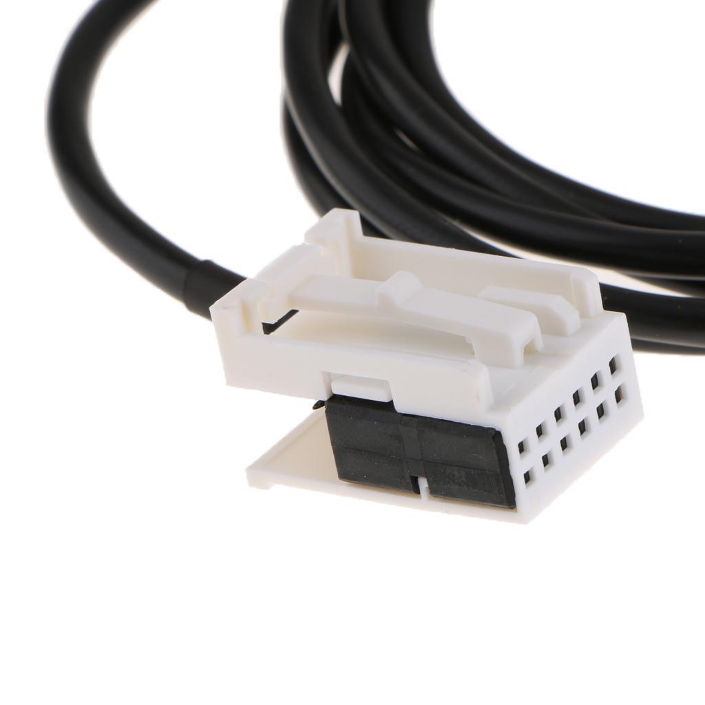 3.5mm Female Jack AUX AUDIO Cable Input Adapter For Golf 6 RCD510 RCD310