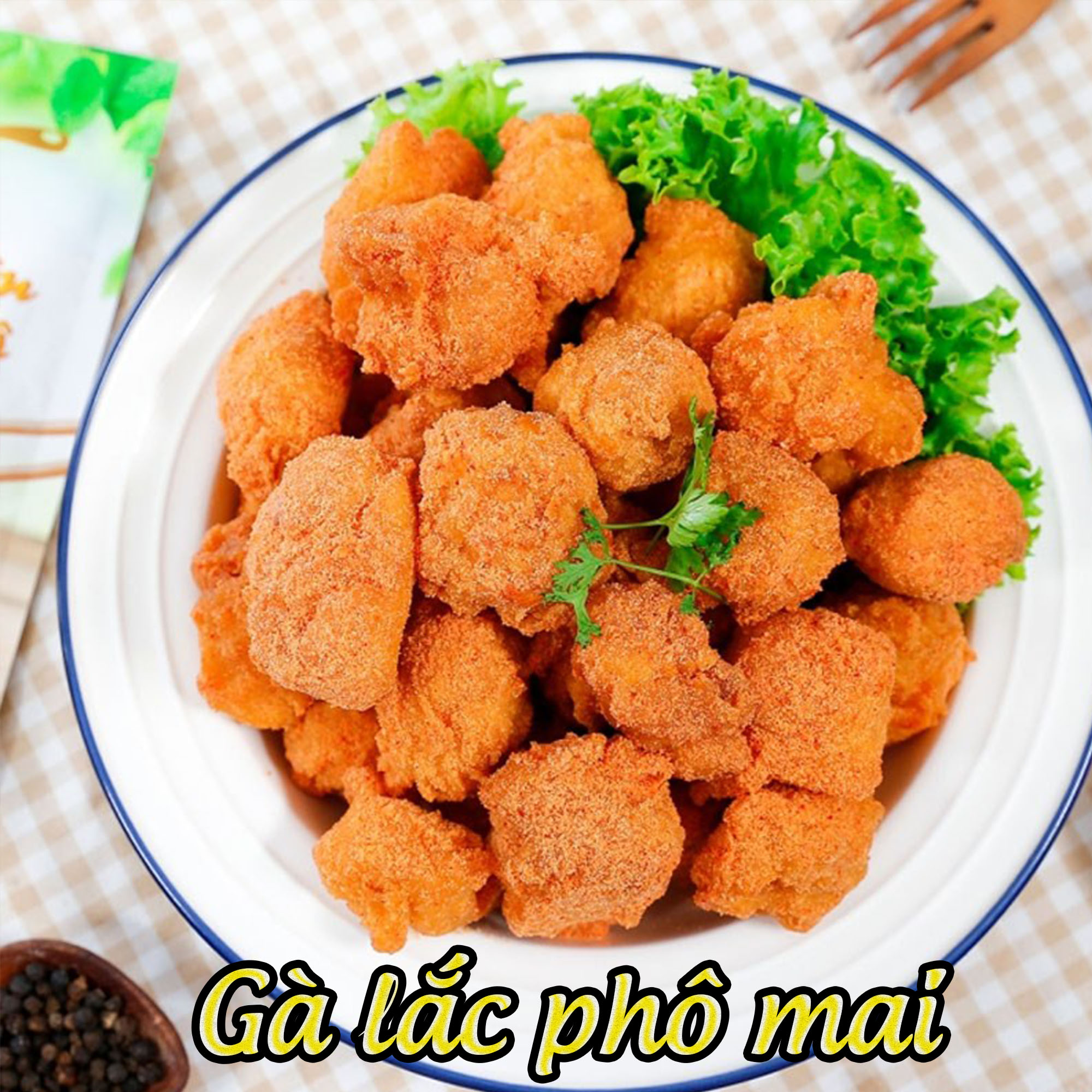 Bột gia vị Phô mai O!Sajang loại 100g - Dùng lắc bánh gạo, lắc khoai lang, khoai tây