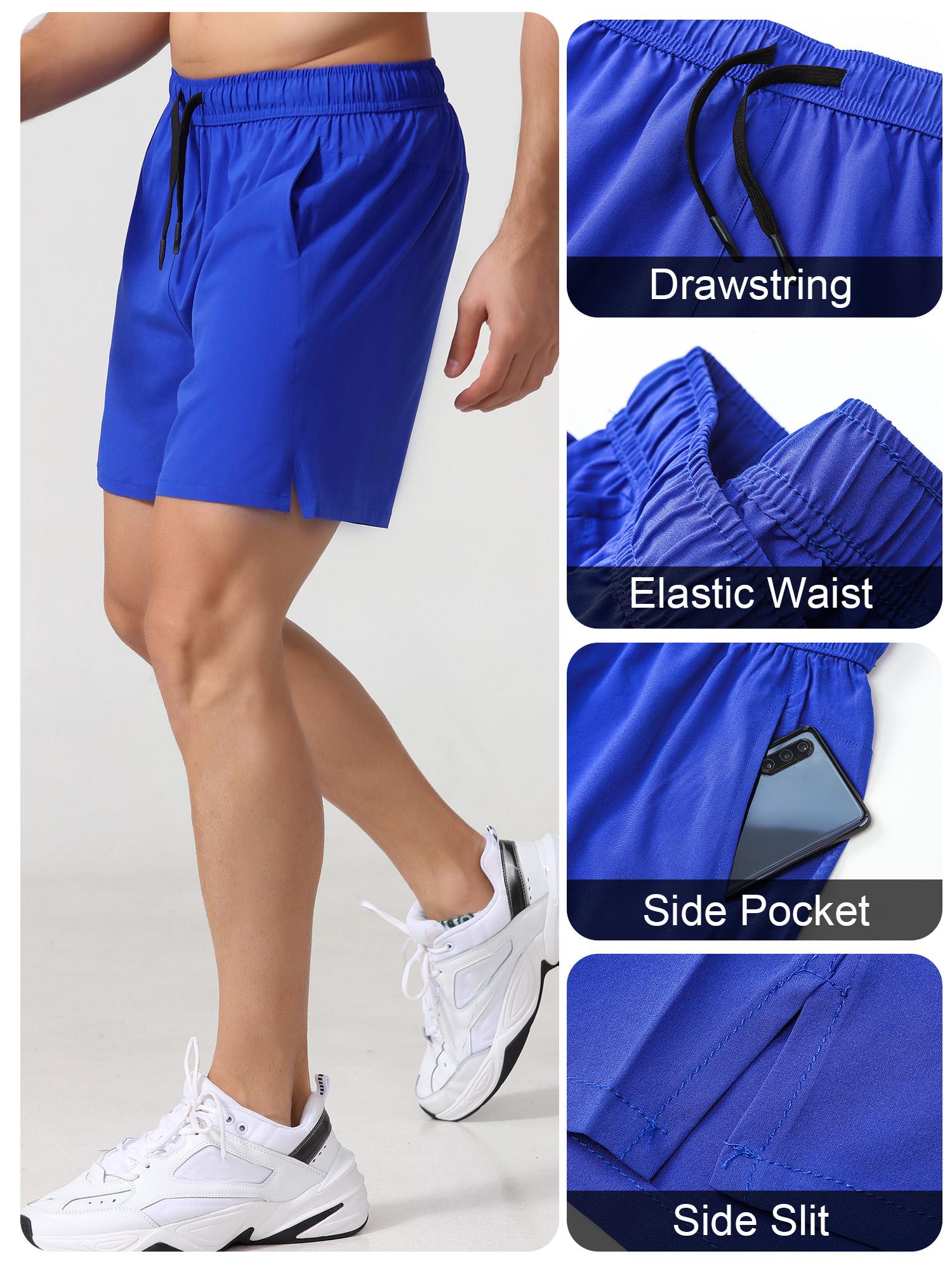 Quần đùi thể thao nam có túi Nhanh khô Bóng rổ Chạy xe đạp Quần short thể dục