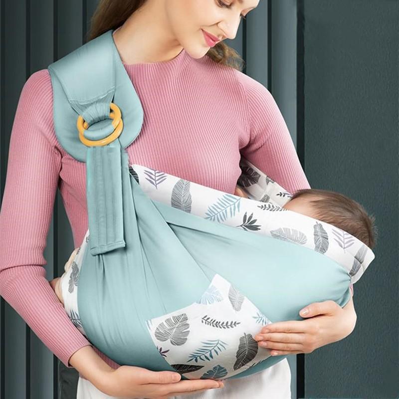 0-36M Bé Sơ Sinh Bọc Tàu Sân Bay Sling Có Thể Điều Chỉnh Cho Trẻ Sơ Sinh Thoải Mái Điều Dưỡng Da Mềm Mại Thoáng Khí Cho Con Bú Tàu Sân Bay Kangaroo