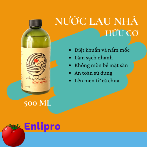 NƯỚC LAU NHÀ SINH HỌC LÊN MEN TỪ CÀ CHUA – CÔ CÀ CHUA 500ml