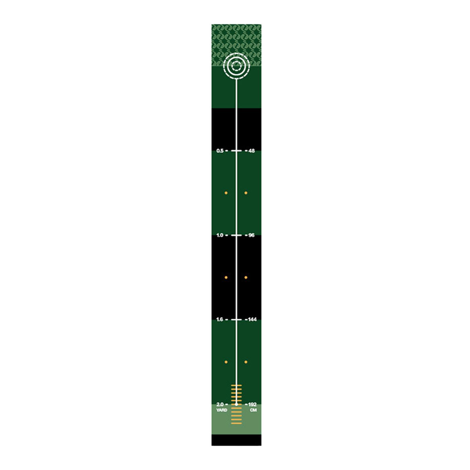 Golf Putting Mat Golf Hitting Mat Golf Training Equipment Portable Golf Practice Mat Golf Putting Trainer for Indoor Outdoor Gifts for Golfers