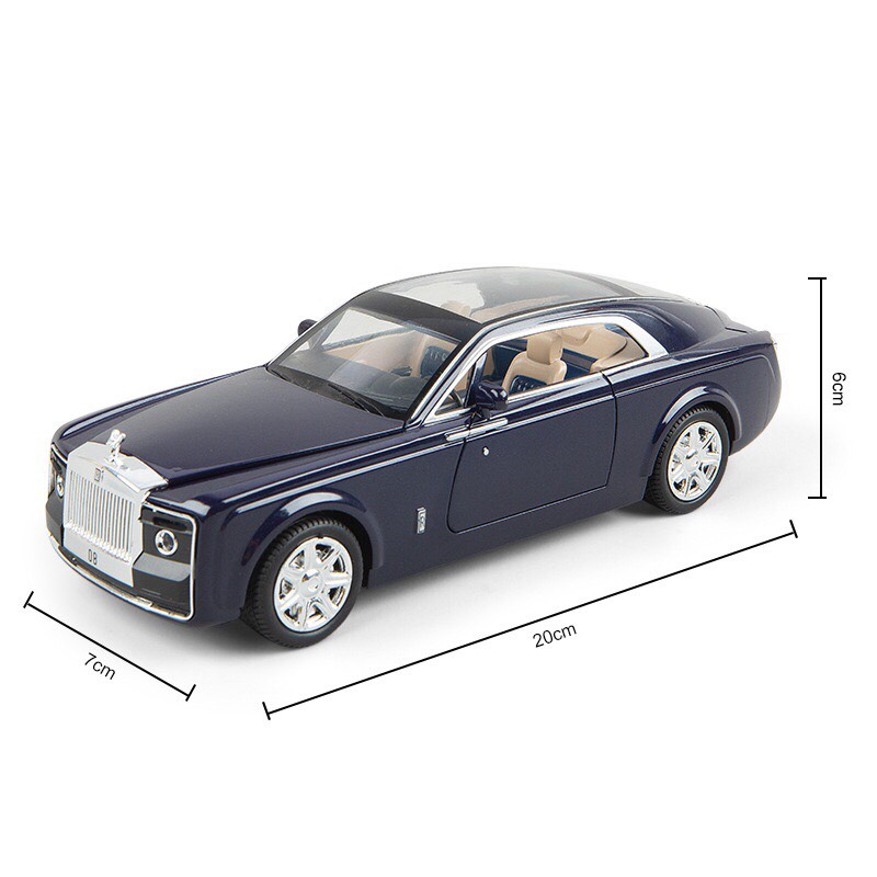 Mô hình xe Rolls Royce Sweptail tỉ lệ 1/24