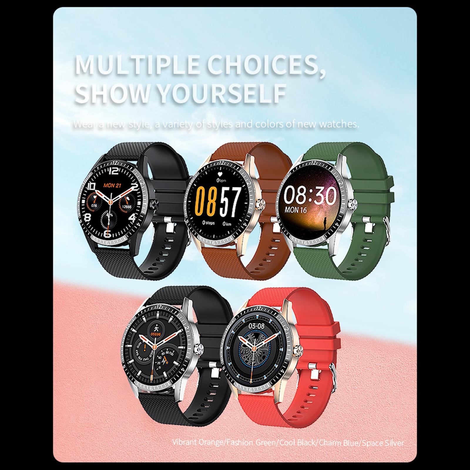 Business Sports Smart Watch Fitness Tracker Calorie Counter Black