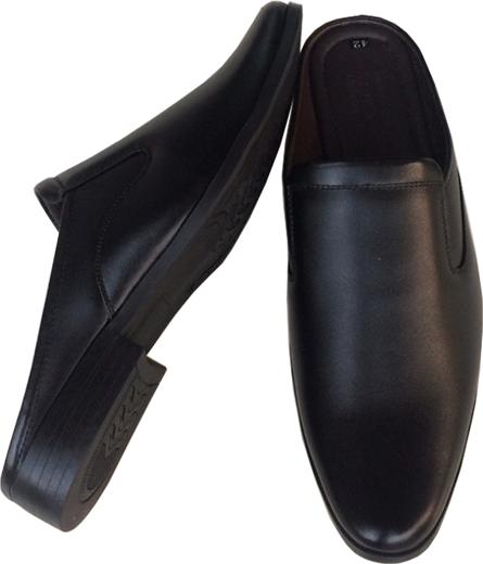 Giày sục nam da bò mũi nhọn Trường Hải đế cao 3.5cm phong cách lịch sự BM0455