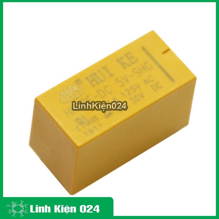 Relay HUIKE 12VDC 1A 125VAC/2A 30VDC 8 Chân