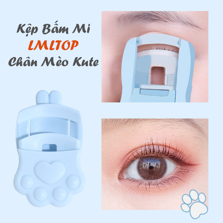 Kẹp Bấm Mi, Uốn Mi Cong LMLTOP Chân Mèo Kute