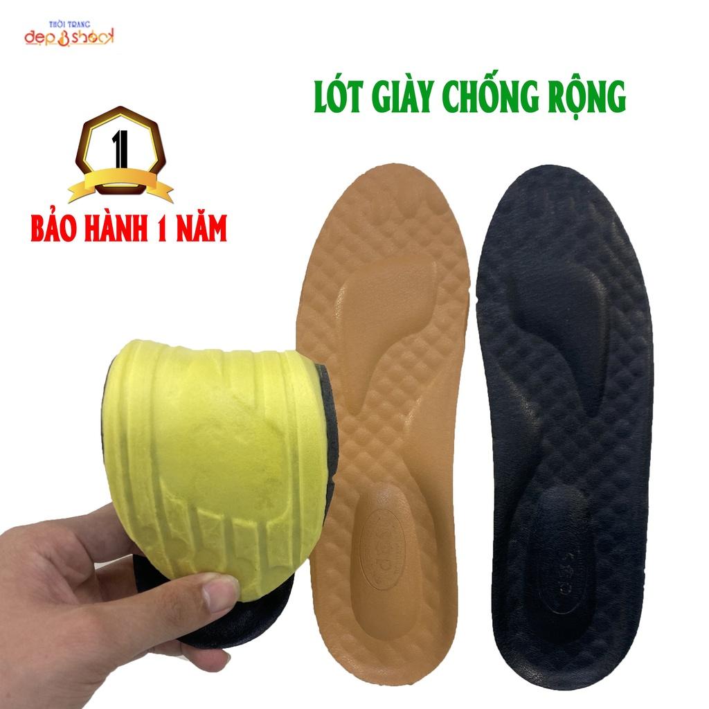 Miếng lót giày nam chống rộng cao cấp, êm chân và thoáng khí giúp tăng chiều cao Đẹp &amp; shock