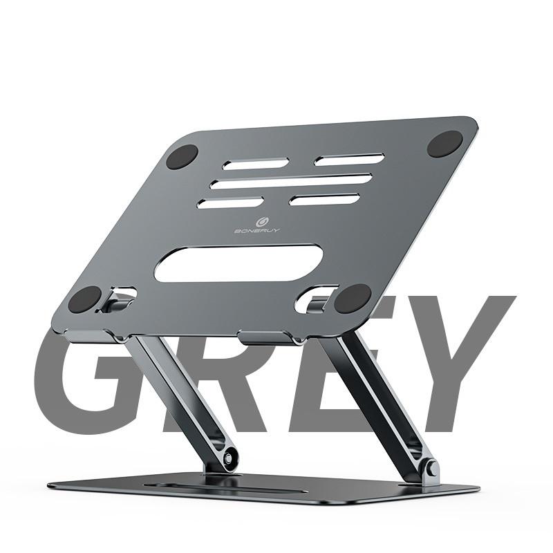 P43 Giá đỡ để laptop stand notebook Macbook, laptop bằng hợp kim nhôm có thể điều chỉnh độ cao lên xuống.