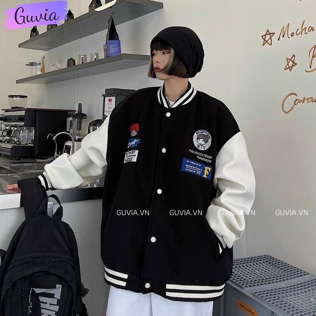 Áo Khoác Bomber Dù THÊU DINER Cao Cấp Form Rộng Nam Nữ Ulzzang Unisex Thời Trang