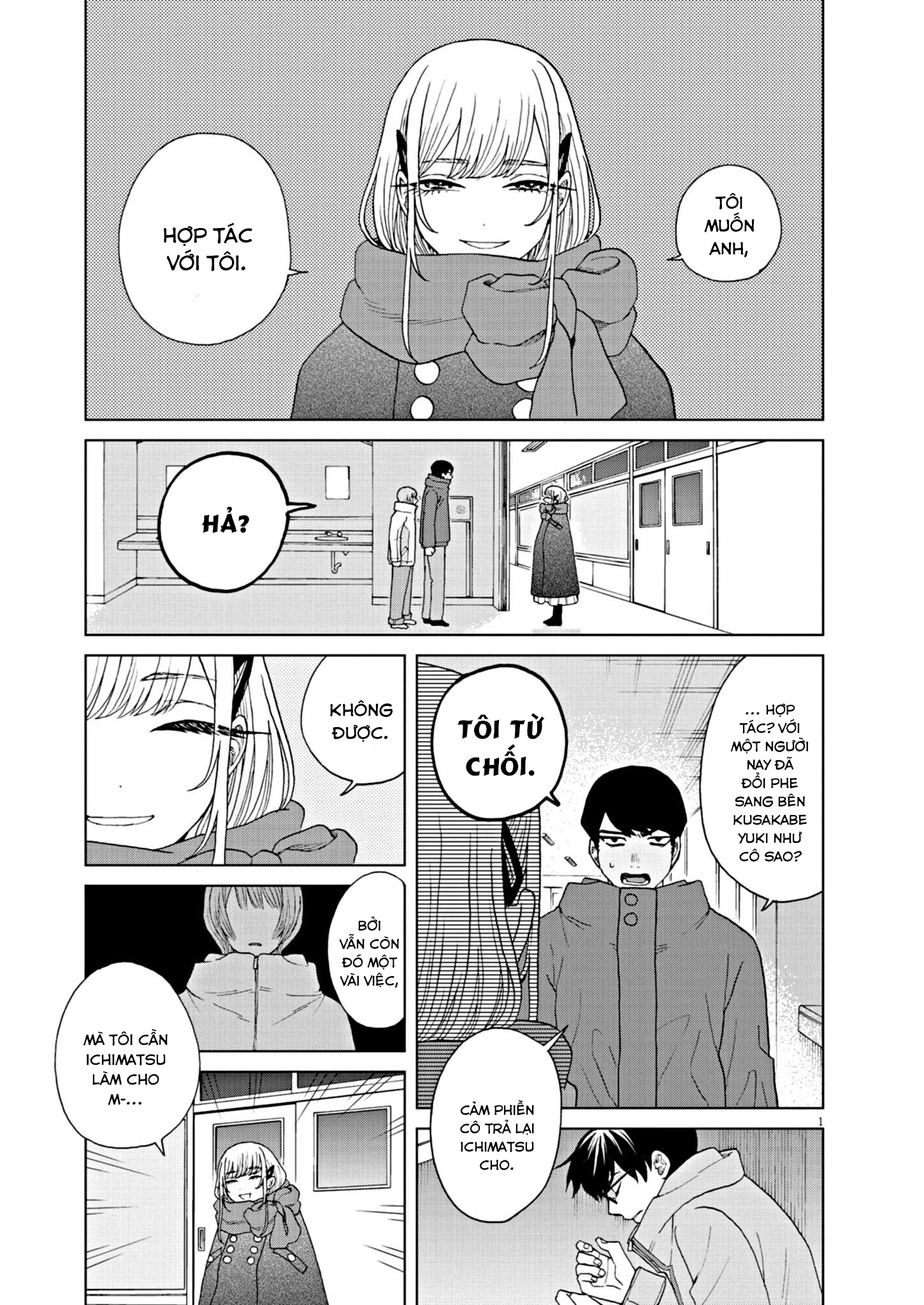 hãy cho em ''trung tình'' của anh chapter 54 1