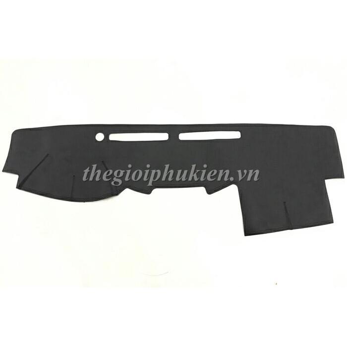 Thảm da Taplo Toyota Fortuner 2009-2015 vân Carbon cao cấp