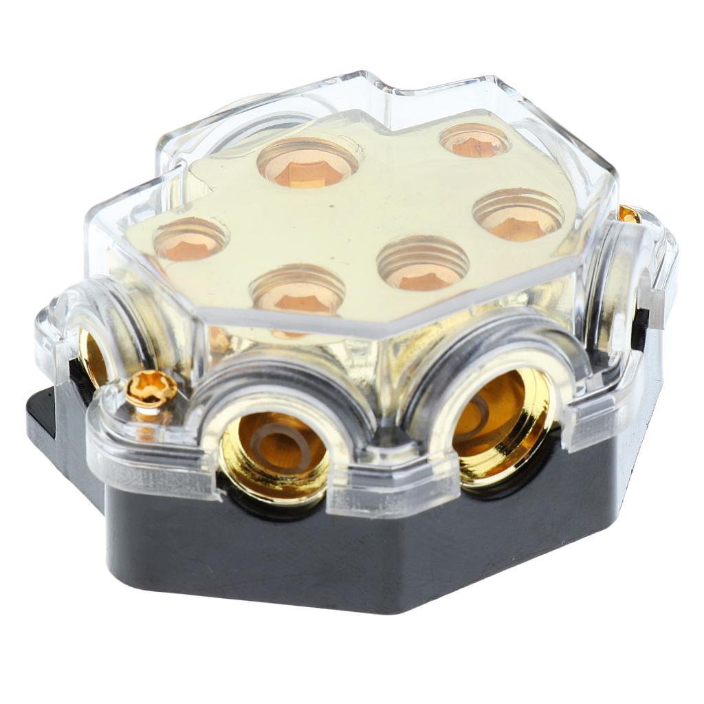2X Car Audio Fuse Holder Power Distribution Block