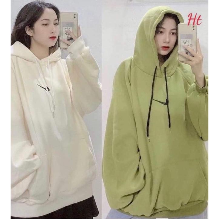 Áo hoodie nỉ cotton phẩy ngực H26