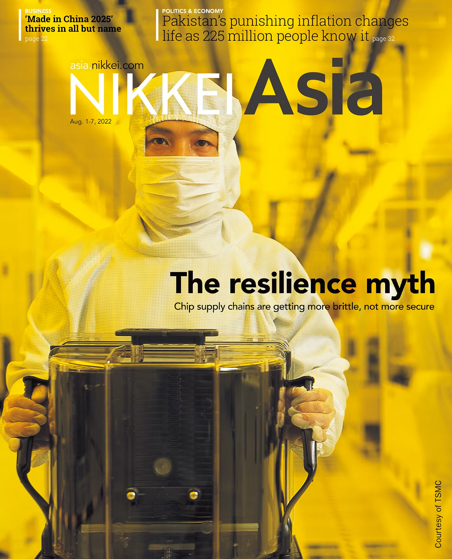 Nikkei Asian Review: Nikkei Asia - 2022: THE RESILIENCE MYTH - 31.22 tạp chí kinh tế nước ngoài, nhập khẩu từ Singapore,