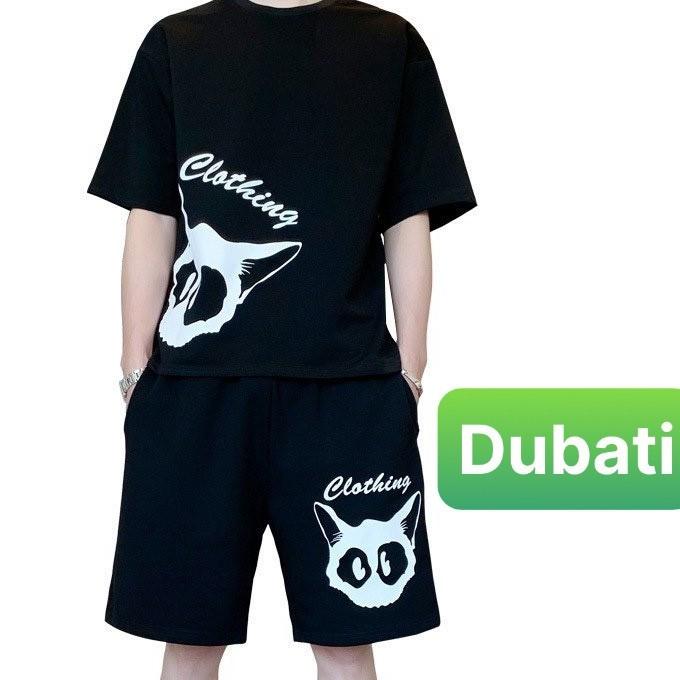 ĐỒ BỘ THỂ THAO NAM NỮ HÌNH MÈO CLOTHING MẪU MỚI CHẤT ĐẸP- DUBATI FASHION