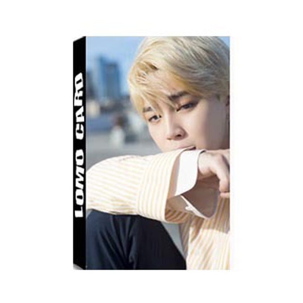 Lomo BTs jimin 30 ảnh (8 mẫu) hộp ảnh lomo nhóm nhạc Hàn quốc