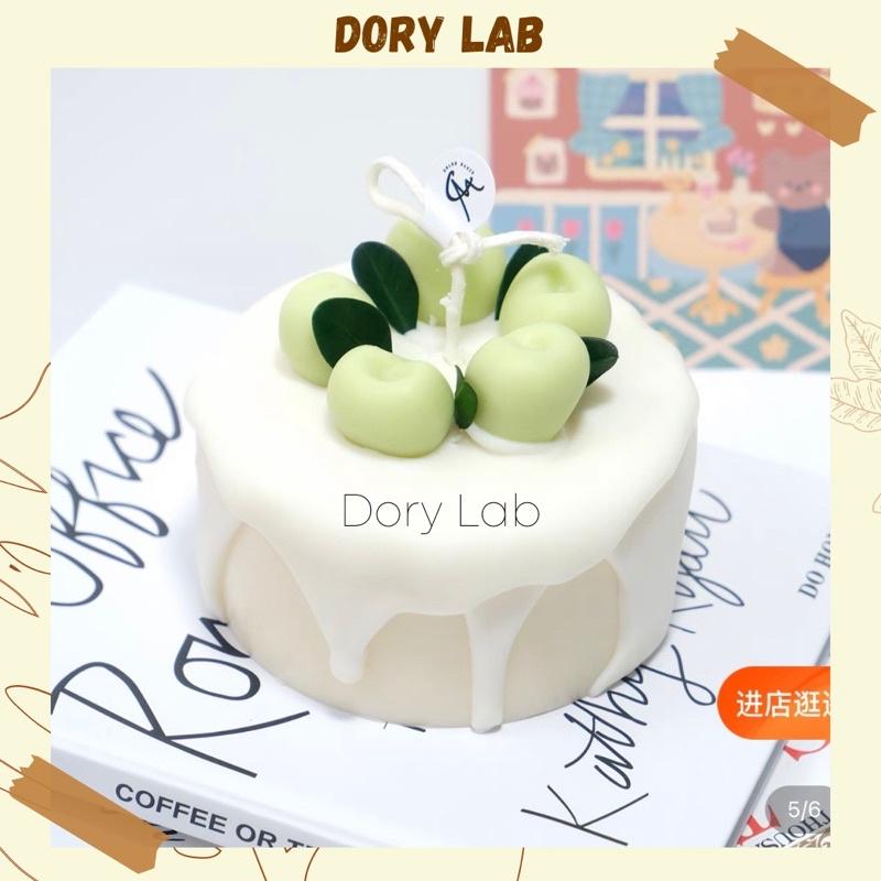 Nến Thơm Bánh Kem Cherry Handmade, Quà Tặng Sinh Nhật - Dory Lab