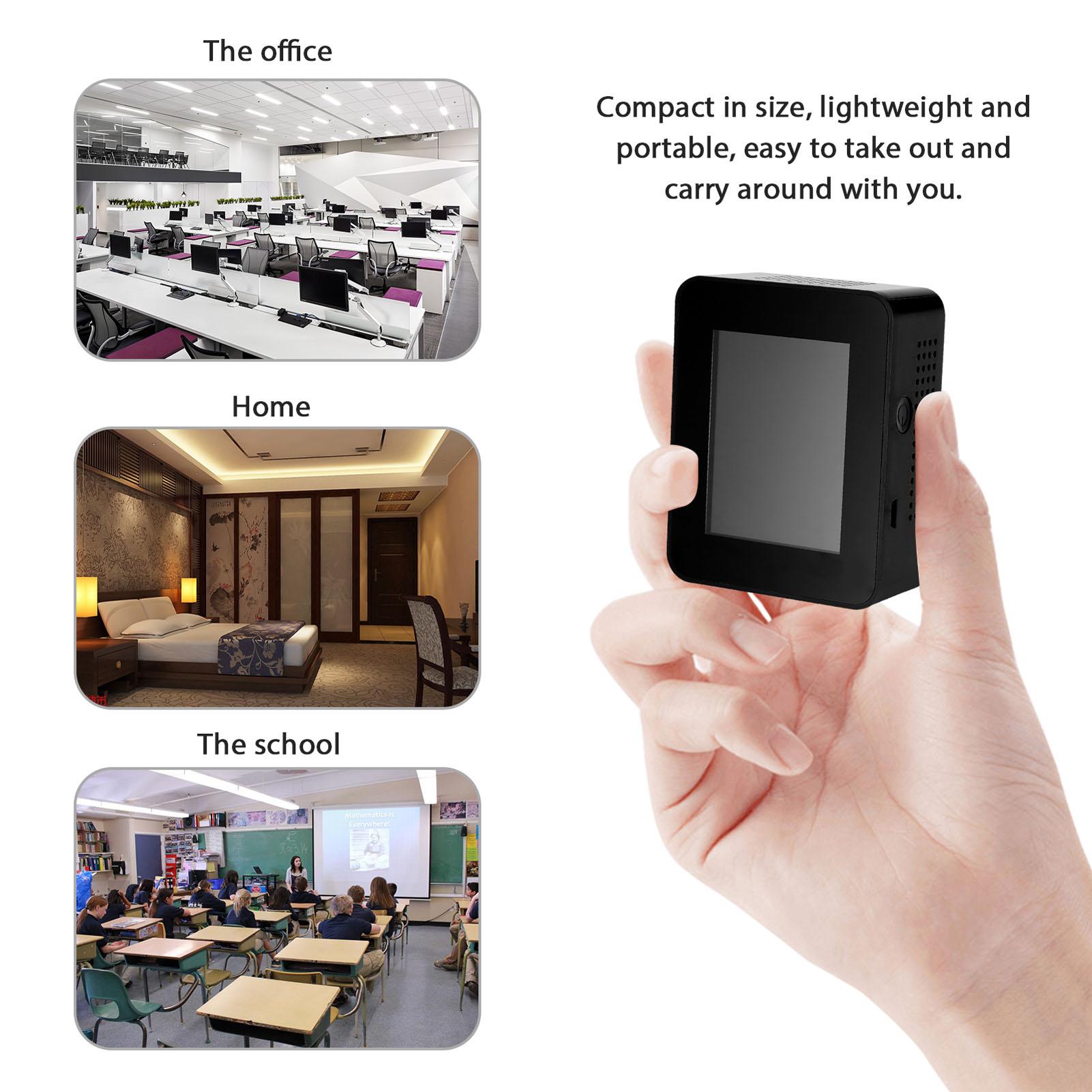 Portable CO2 Detector Air Quality Detector Intelligent Air Detector Temperature And Humidity Sensors Tester Carbon