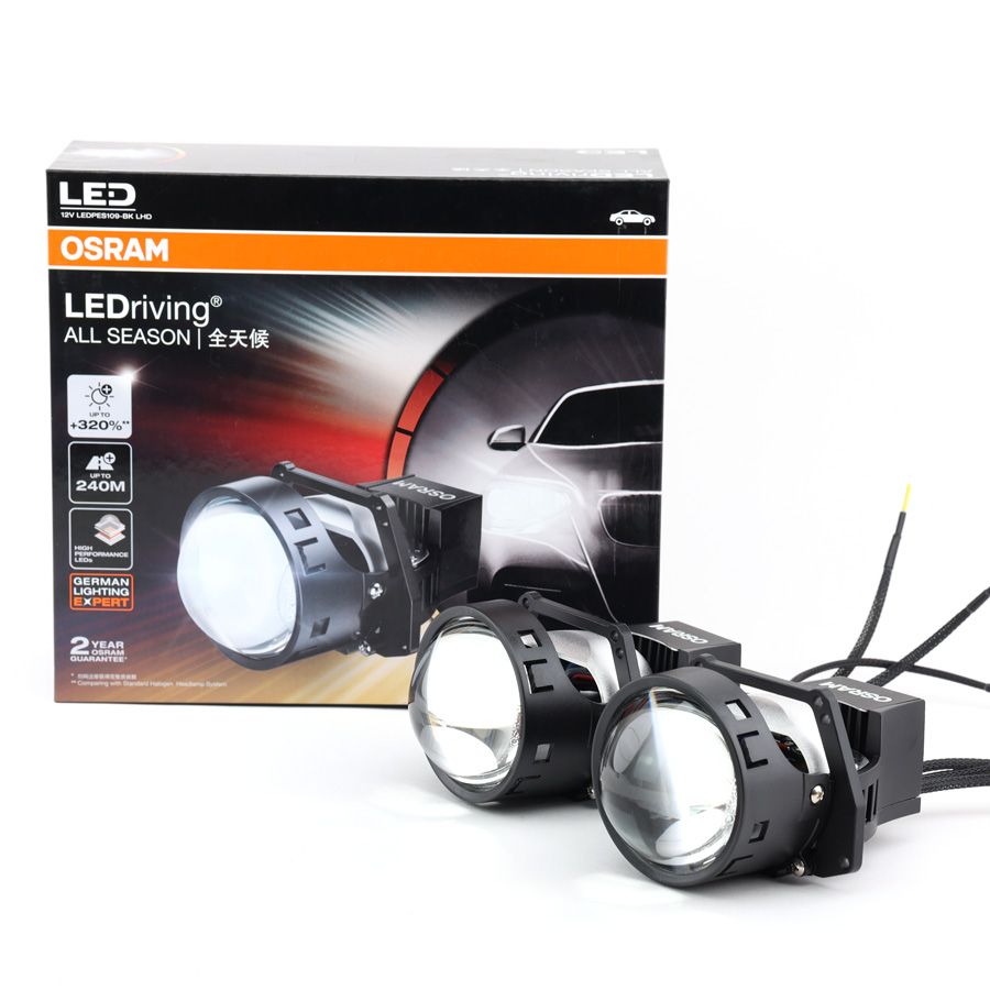 Combo 2 Bóng Đèn Bi LED Advance Hiệu Suất Cao OSRAM LEDPES109-BK LHD 12V 55/60W