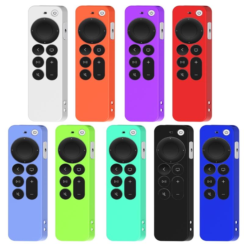 Vỏ silicone từ xa bảo vệ điều khiển từ xa cho Apple TV 4K 6th 2021