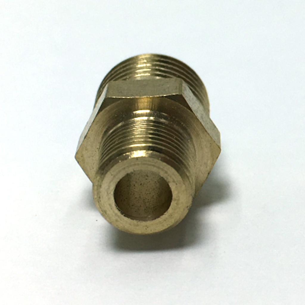 1 Đồng DN6 Nam x DN8 Nam Đường Chỉ Kết Nối Adapter Ống Bushing
