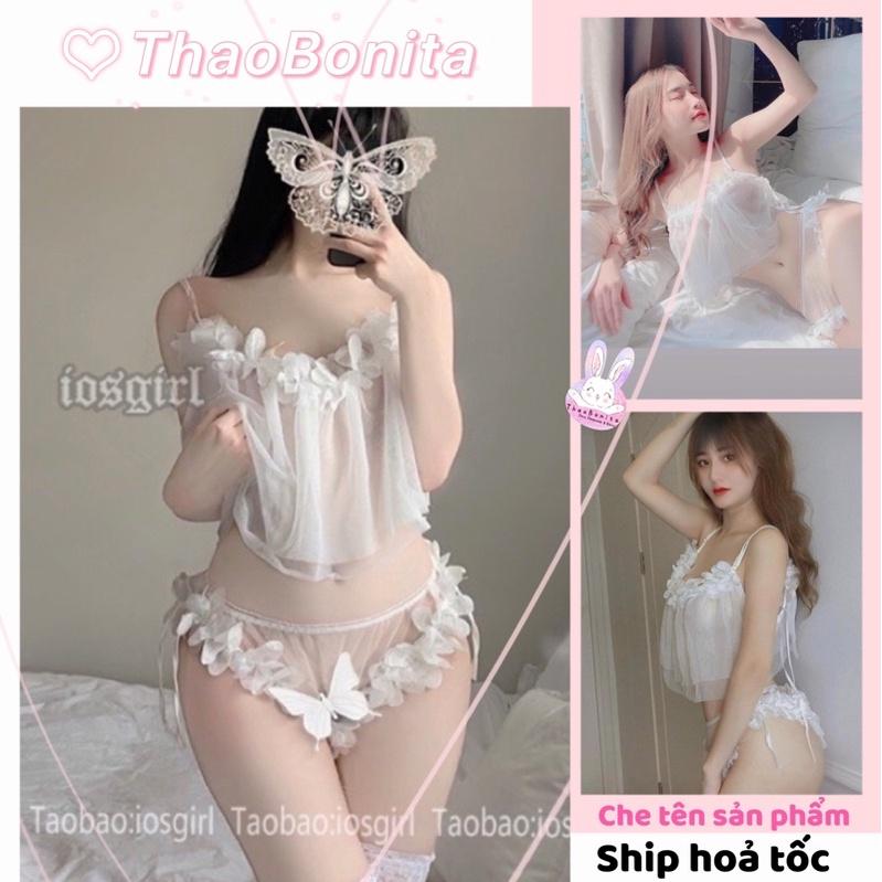 Set Hoa Ren Lưới Cosplay Nàng Thơ cực Sexy- Kèm Clip GIAO HOẢ TỐC HCM