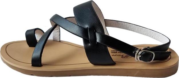 Giày Sandal Nữ Xỏ Ngón BIGGBEN Da Bò Thật SDN41