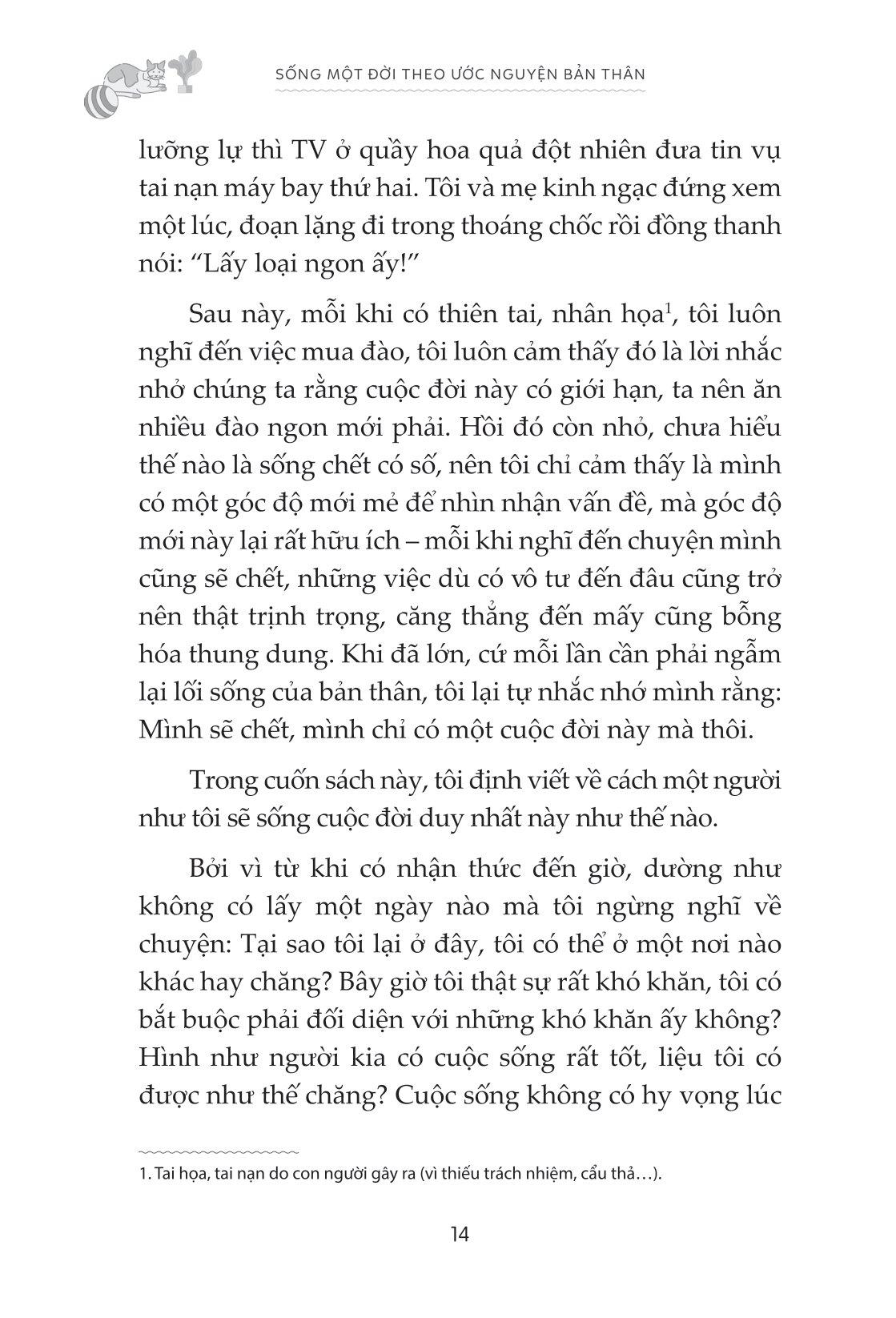 Sống Một Đời Theo Ước Nguyện Bản Thân