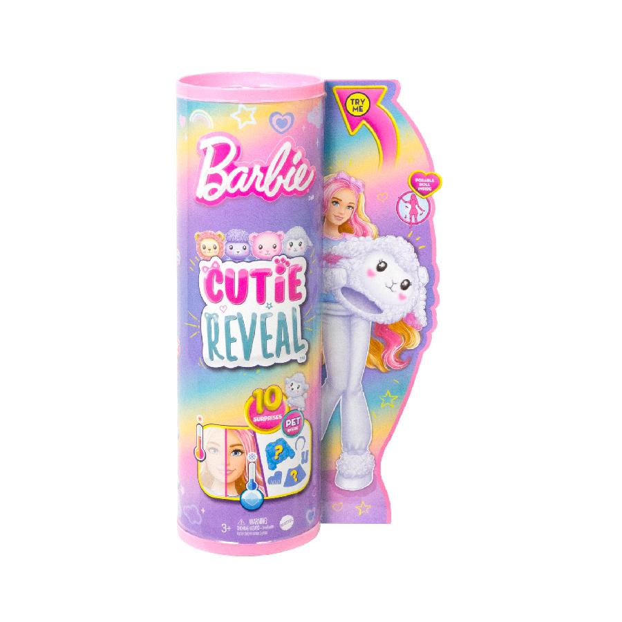 Đồ Chơi Búp Bê Barbie Cutie Reveal - Lamb BARBIE HKR03/HKR02