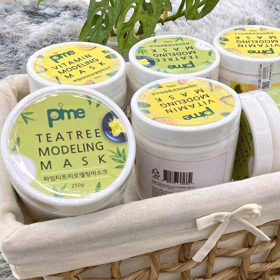 Mặt nạ dẻo Pime Vitamin Modeling Mask hỗ trợ sáng da mờ thâm nám, hạn chế mụn, dầu thừa