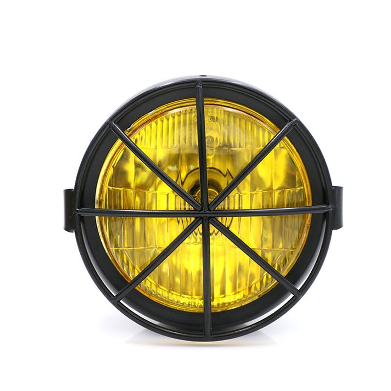 Đèn pha 12V 35W cho xe máy cg125 gn125 Harley Bobber Chopper Honda