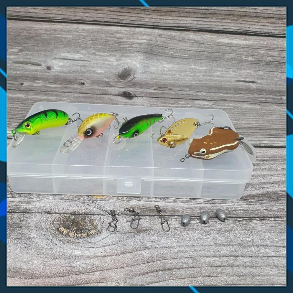 Bộ Combo Mồi Câu Lure Đầy Đủ 5 Tầng Nước Bộ Số 2