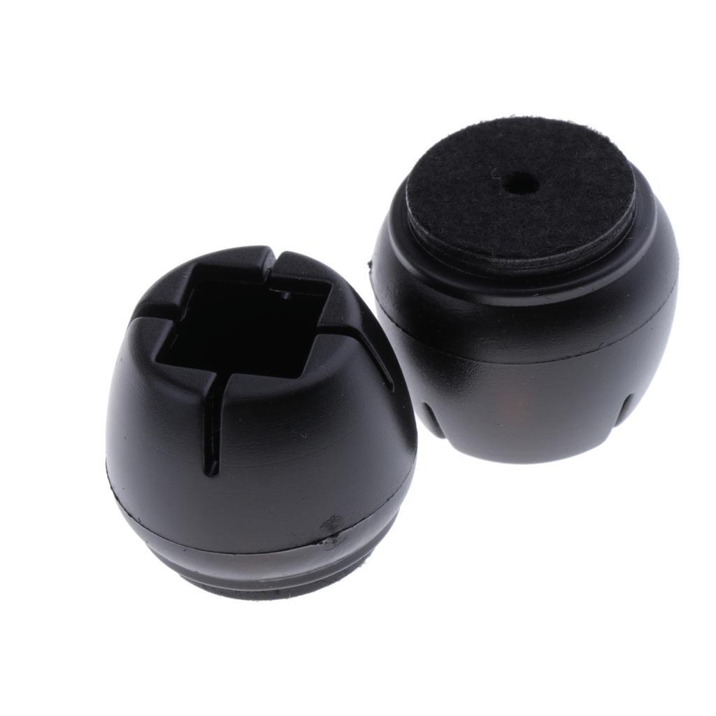 10pcs Chair Leg Caps Wood Furniture Floor Protectors Table Glides