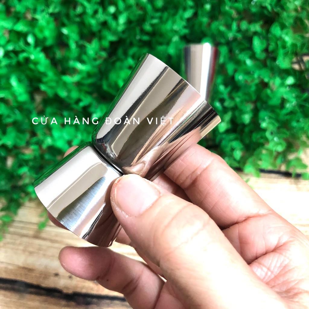 Ly Định Lượng Inox 2 Đầu - Combo 3 ly