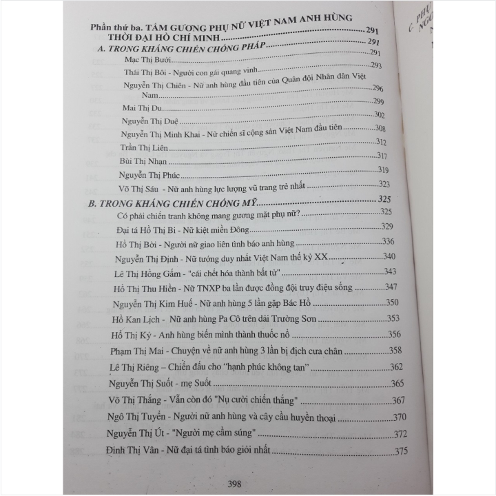 Sách Những Bà Mẹ Việt Nam Anh Hùng Trong Thời Đại Hồ Chí Minh - V1250D