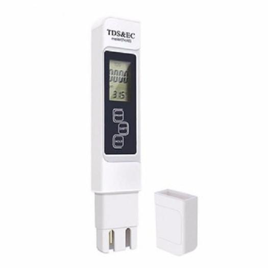 Bút thử nước 3 trong 1 EC & TDS tặng kèm bao da