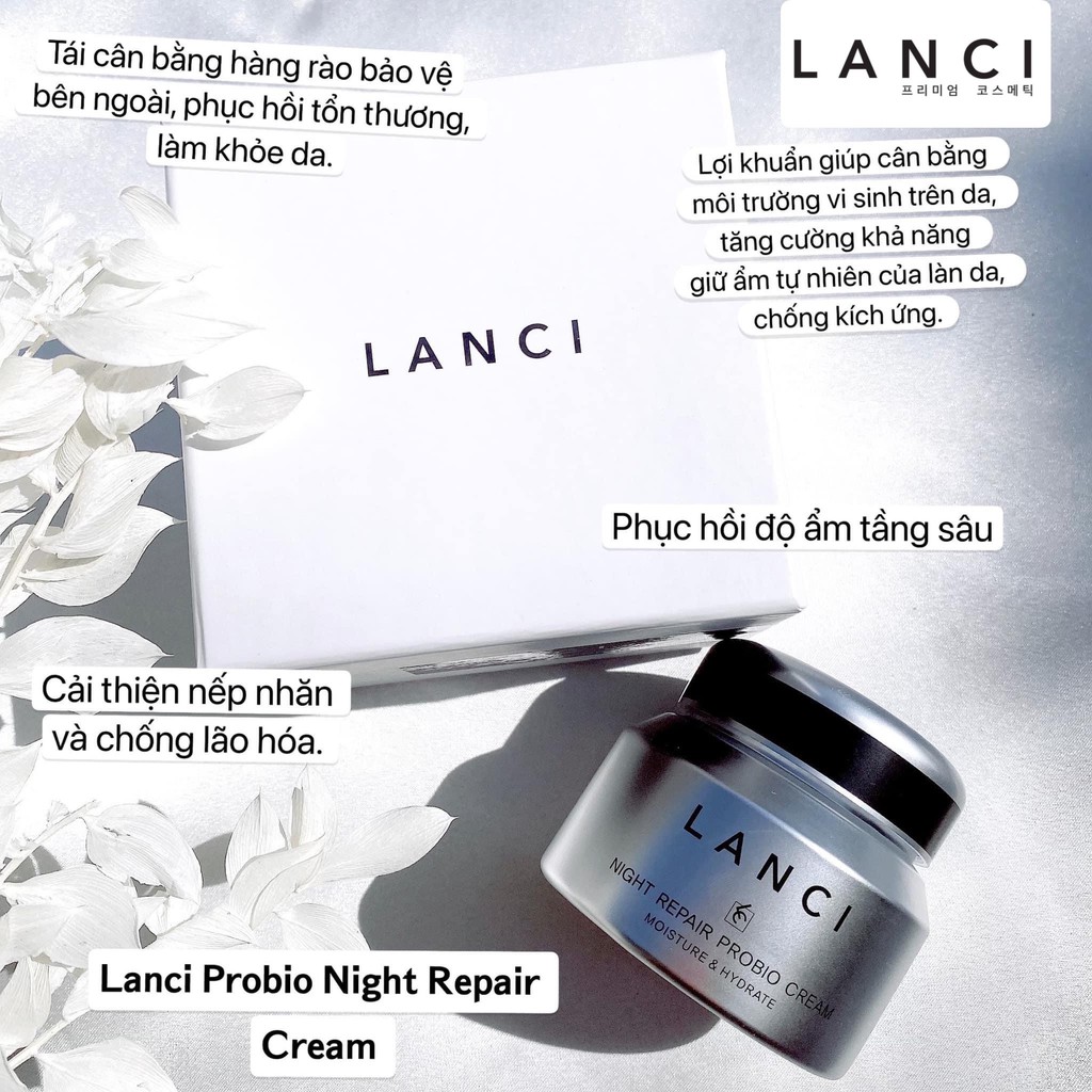 Kem dưỡng phục hồi tế bào da ban đêm LANCI NIGHT REPAIR PROBIO CREAM - 50ml