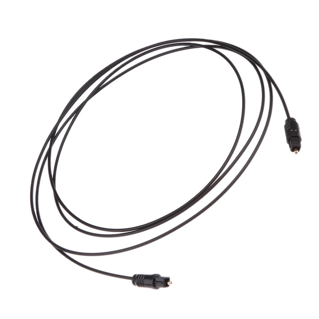 OD2.2 Digital Fiber Optical Audio VCR CD MD DVD TosLink Cable Lead Cord