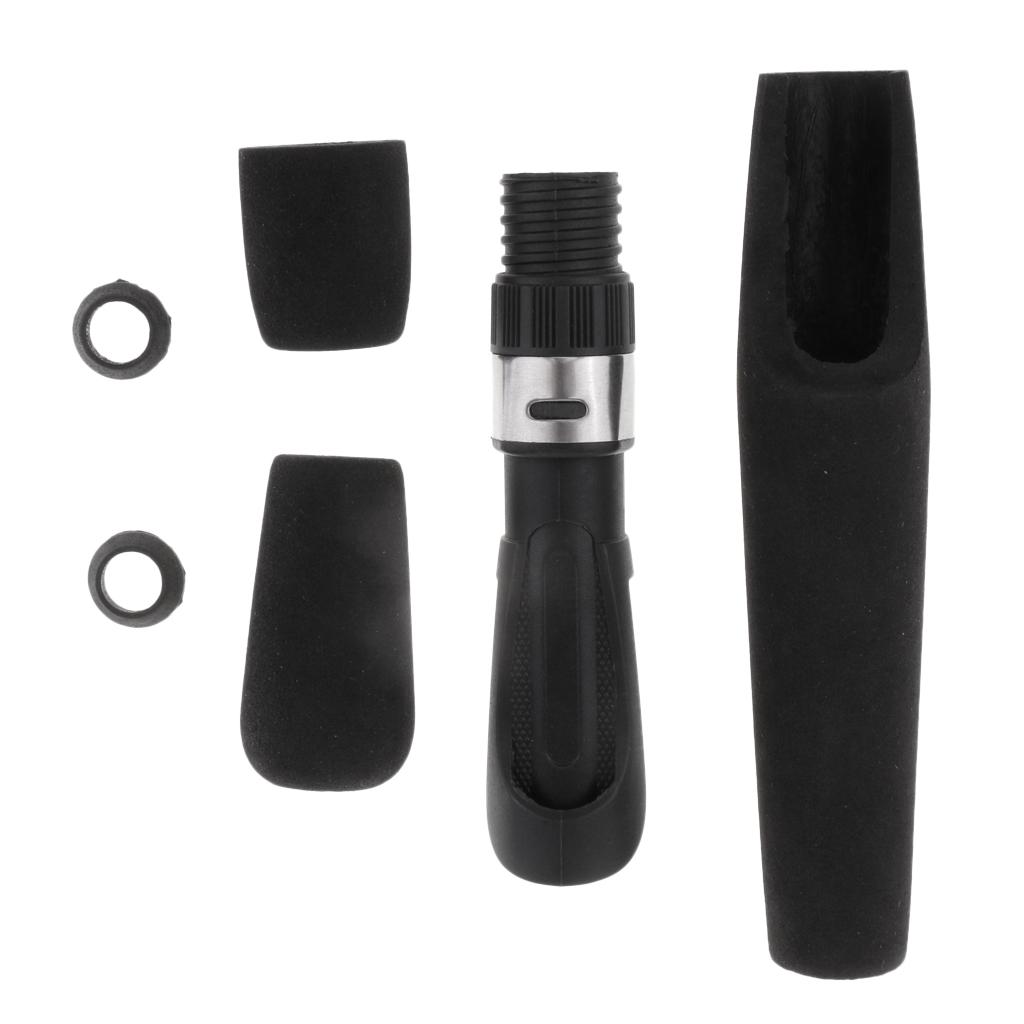 High Density EVA Ice Fishing Spinning Rod Handle Split Grip with Reel Seat