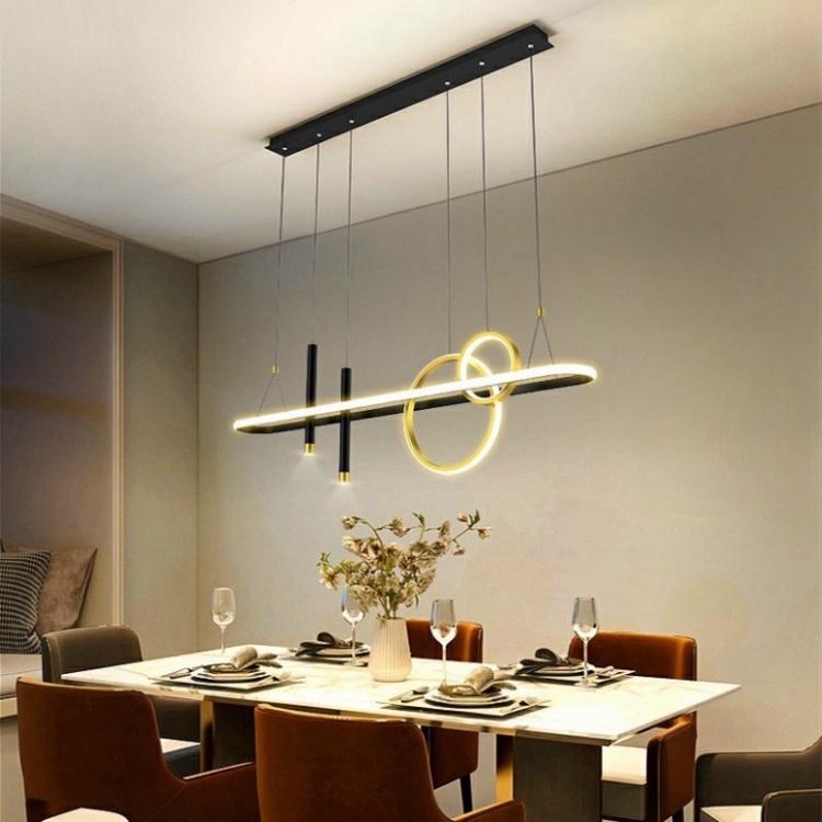 Đèn thả bàn ăn led 3 quy cách ánh sáng,kiểu dáng hiện đại bắc âu