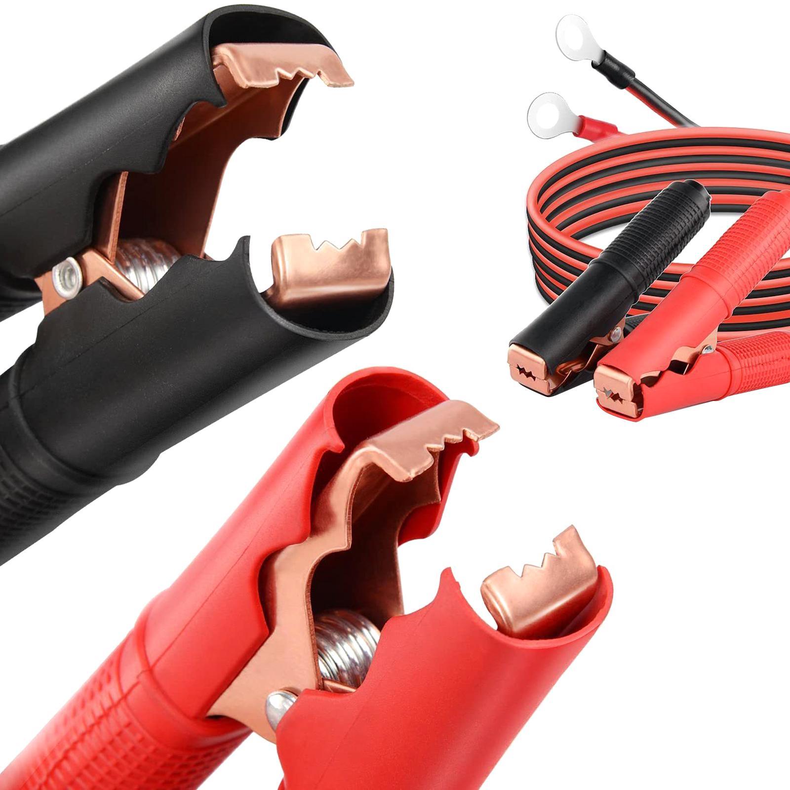 Cars Battery Cable Battery Alligator Clips Clamp 30A Fuse Battery Jump Cable