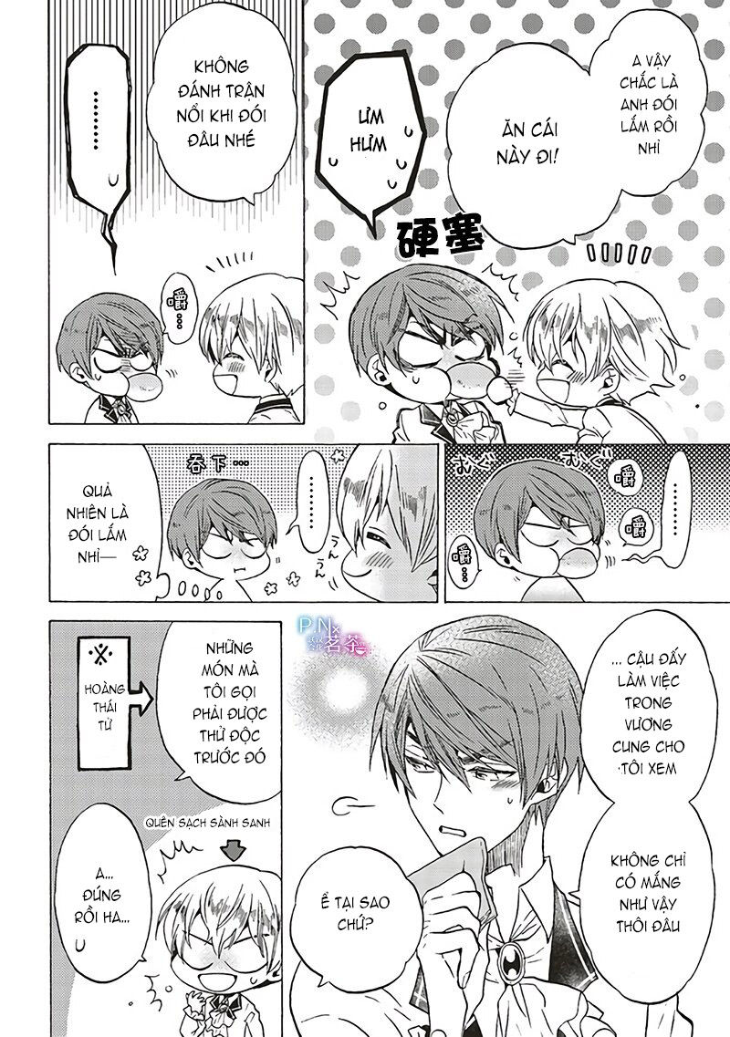 kẻ phản diện, cecilia silvie, không muốn chết, thế nên cô đã cải nam trang chapter 6.3 13