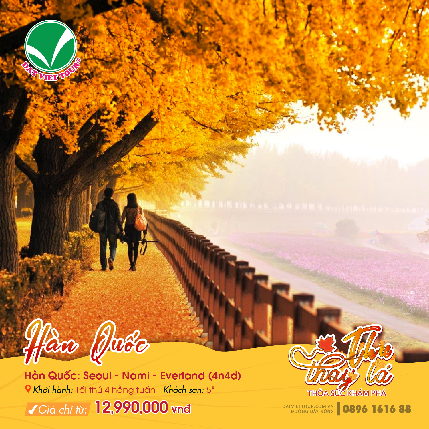 Hàn Quốc: Seoul | Nami | Everland